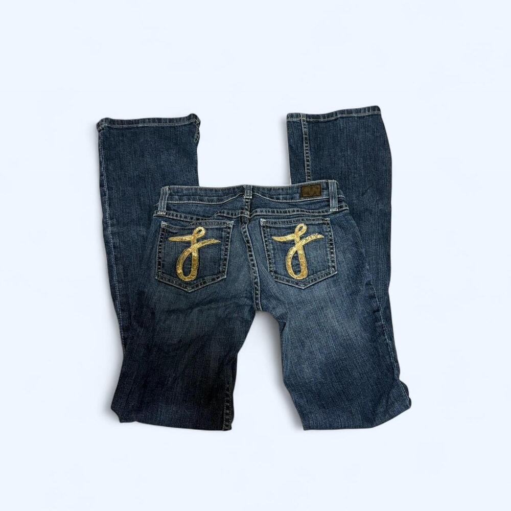 Juicy Couture Vintage Ultra Low Rise y2k jeans with Gold details